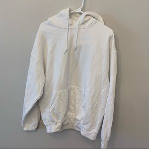 Gildan White Hoodie